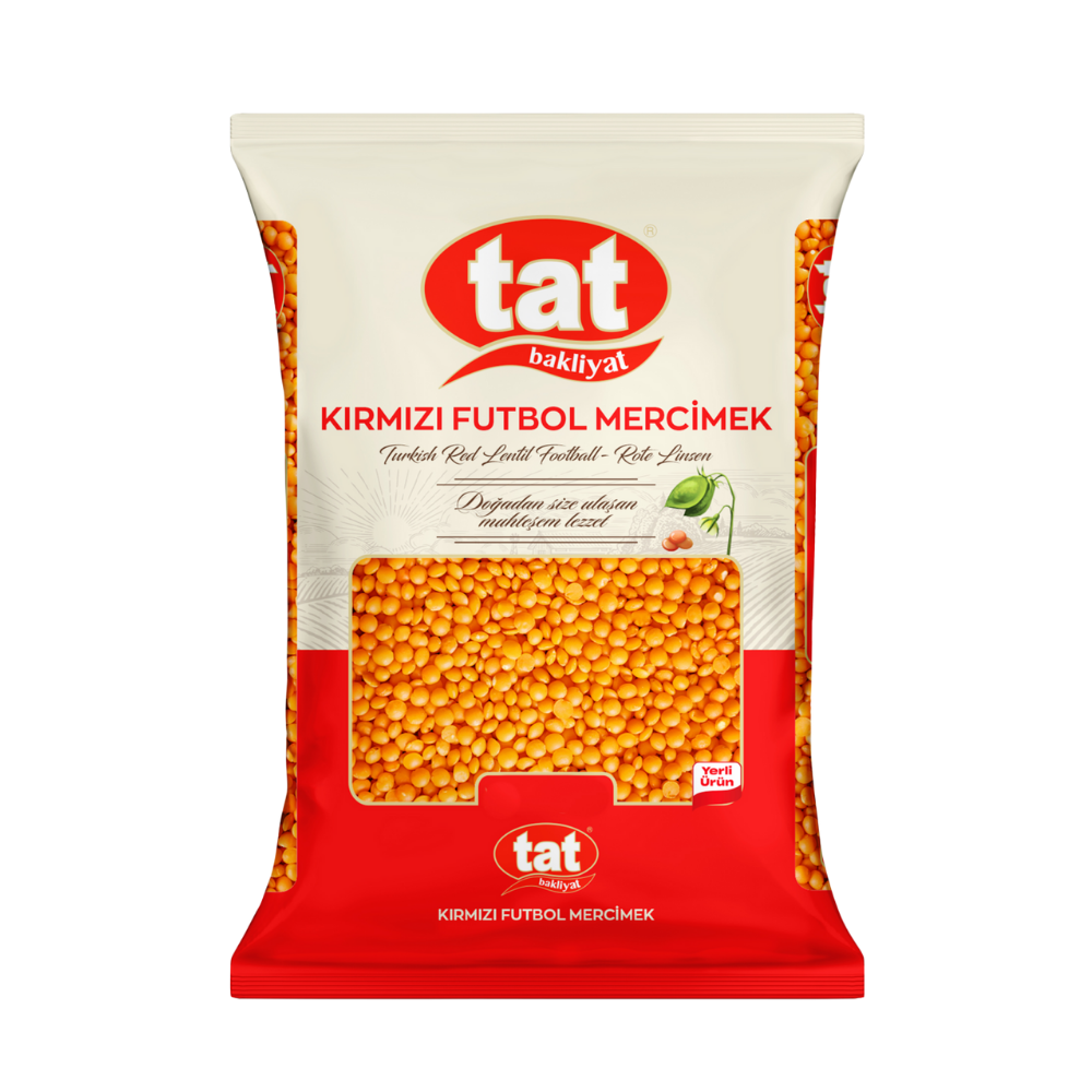 TAT B KIRMIZI MERCİMEK FUTBOL 1000 GR.MERCİMEKTATS8692173201029