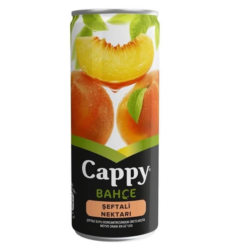CAPPY ŞEFTALİ 250 MLMEYE SUYUCAPPY580500