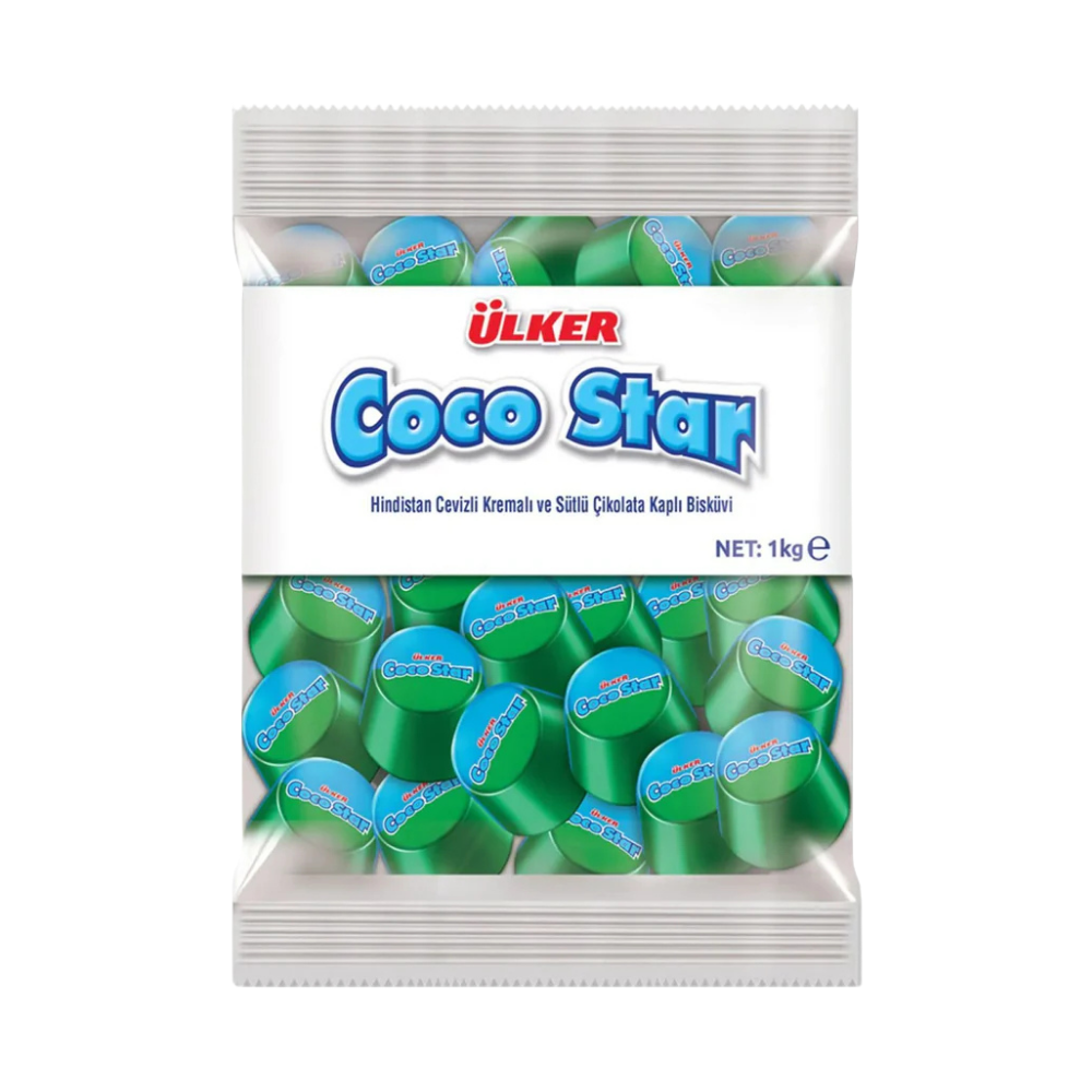 ÜLKER COCOSTAR İKRAMLIK POŞET ÇİKOLATA 1 KGMEYVA BARÜLKER50503