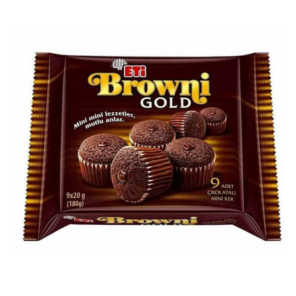 ETİ MİNİ BROWNİ GOLD KAKAOLU 180 GMİNİ KEKETİ1737300
