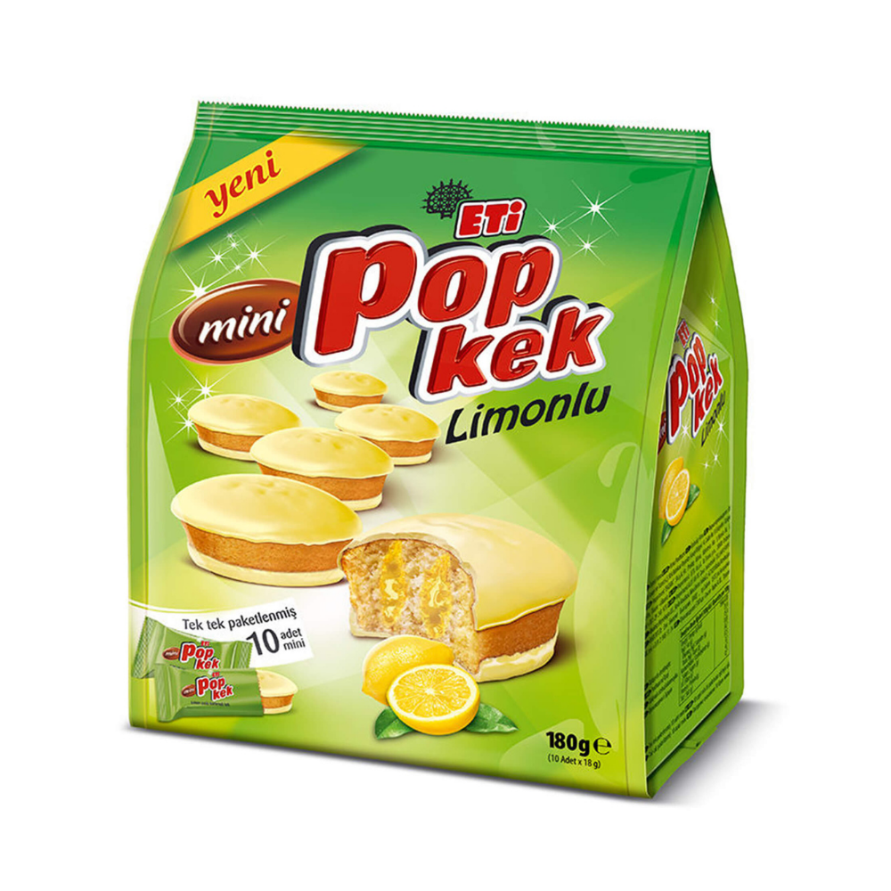 ETİ POPKEK MİNİ LİMON 180 GMİNİ KEKETİ1764200