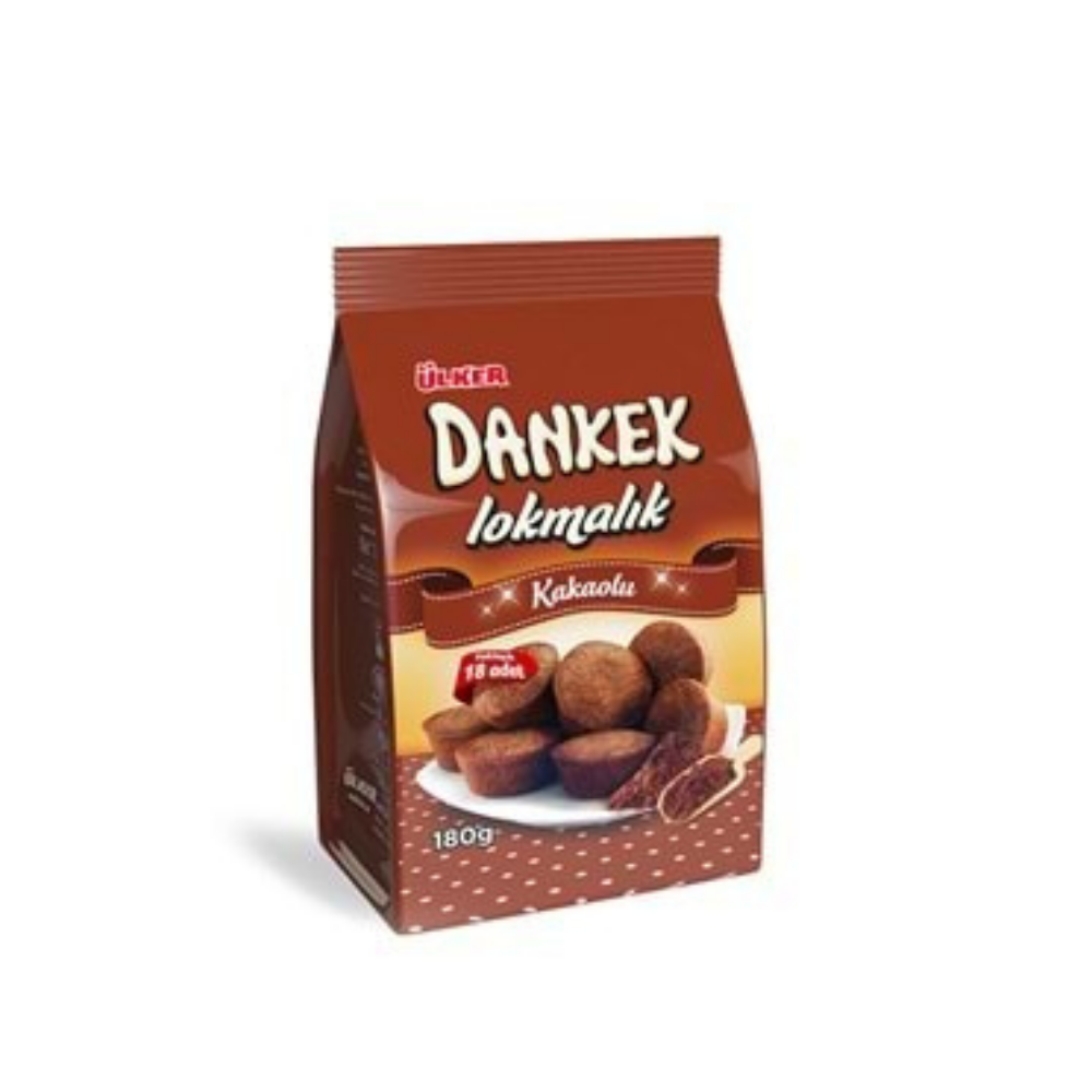 ÜLKER DANKEK LOKMALIK KAKAOLU 160 GRMİNİ KEKÜLKER0064408