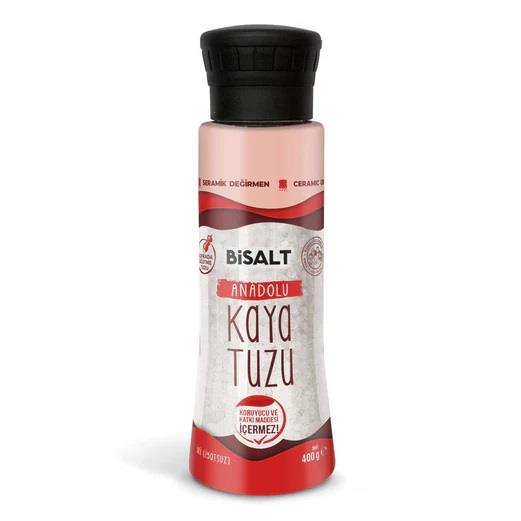BiSALT ANADOLU KAYA TUZU SERAMİK DEĞİRMEN 400 GRMUTFAK GEREÇELRİMarkasızBIS.AND.0004