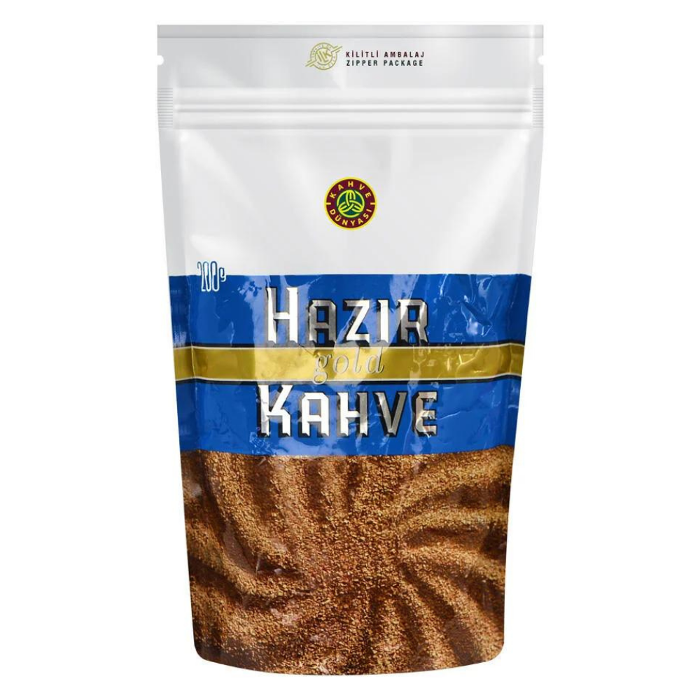 KAHVE DÜNYASI HAZIR GOLD KAHVE 200 GRNESCAFEKAHVE DÜNYASI31003414