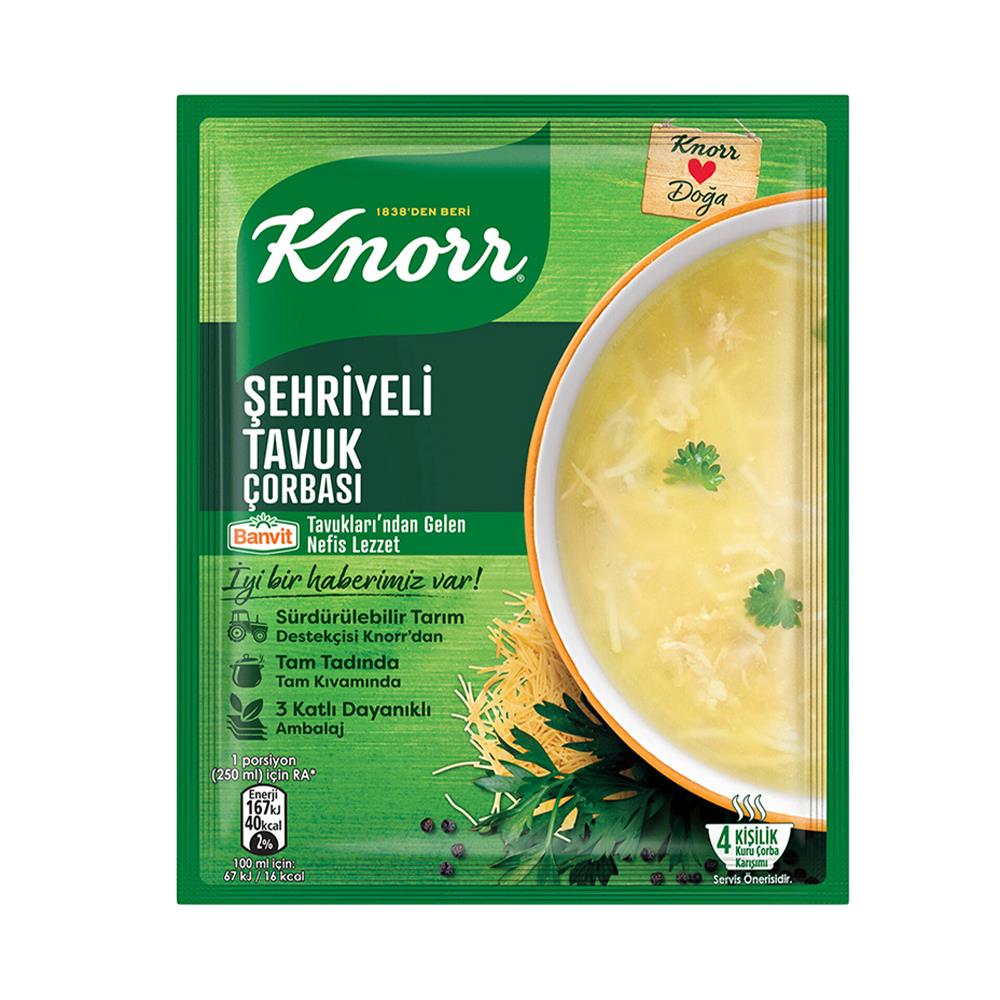 KNORR ŞEHRİYELİ TAVUK ÇORBASI 51 GRNOODLEKNORR100100