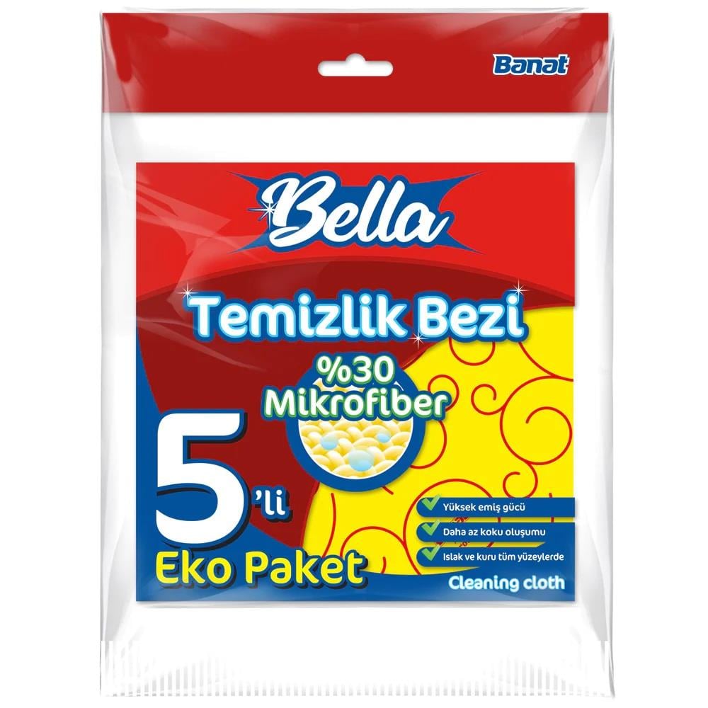BANAT TEMİZLİK BEZİ %30 MİKROFİBER 5LİPASPAS MOPBANAT8.35.735650
