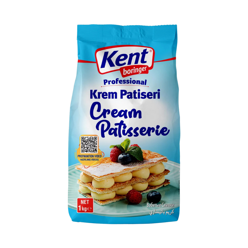 KENT BORİNGER KREM PATİSERİ BEYAZ 1 KGPASTA YARDIMCILARIBORİNGERMYT04334