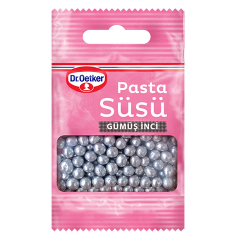 DR.OETKER PASTA SÜSÜ GÜMÜŞ İNCİ 10 GRPASTA YARDIMCILARIDR.OETKER109433