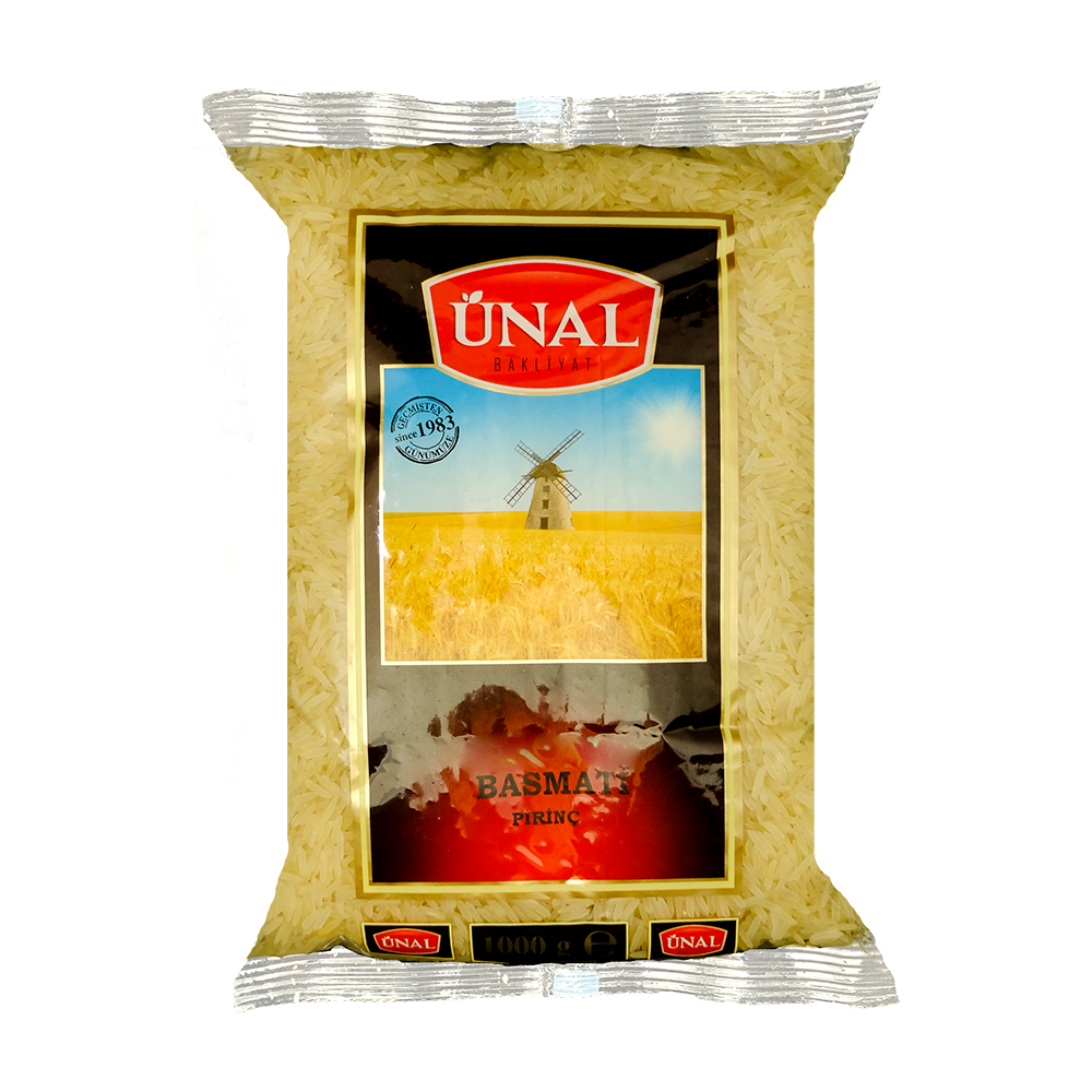 ÜNAL BASMATİ PİRİNÇ 1 KGPİRİNÇÜNALBBP1