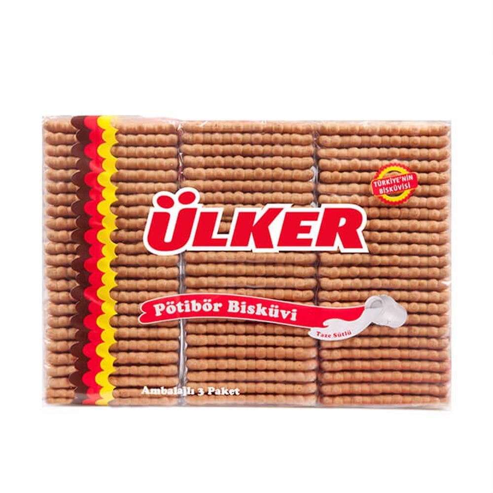 ÜLKER PÖTİBÖR BİSKÜVİ 3'LÜ EKONOMİK PAKET 450G