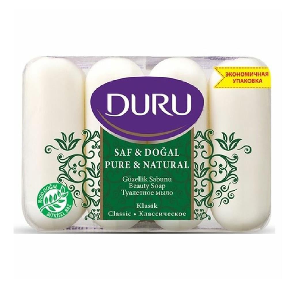 DURU SAF & DOĞAL KLASİK EKO 70 GR X 4SABUNDURU513657