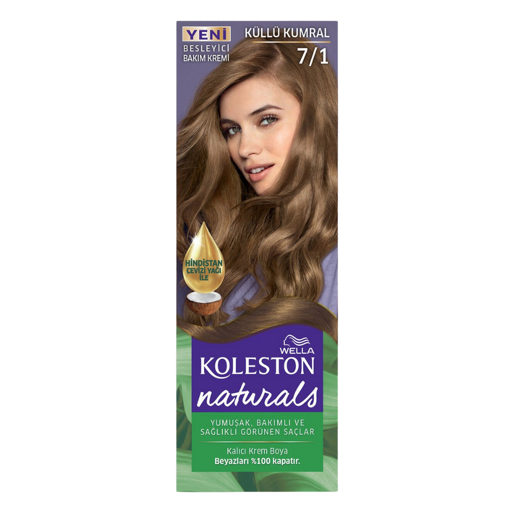 KOLESTON NATURALS 7/1 KÜLLÜ KUMRAL KREM SAÇ BOYASISAÇ BOYASIKOLESTONS3614229714197