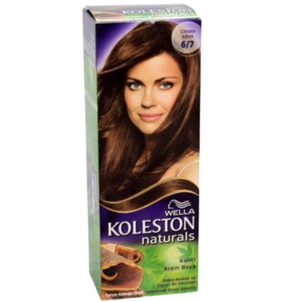 KOLESTON NATURALS 6/7 ÇİKOLATA KAHVE  KREM BOYASAÇ BOYASIKOLESTONS3616300100394