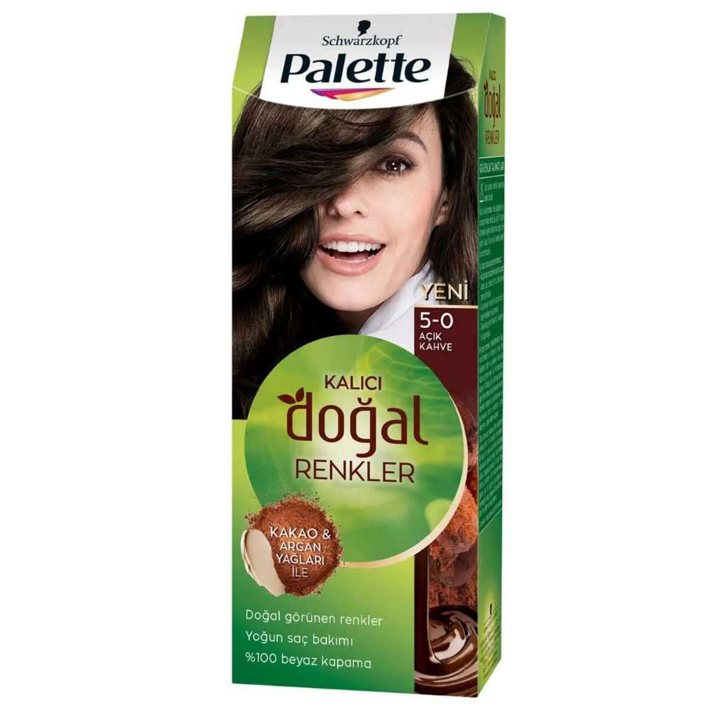 PALETTE AÇIK KAHVE (5.0)SAÇ BOYASIMarkasız2837137