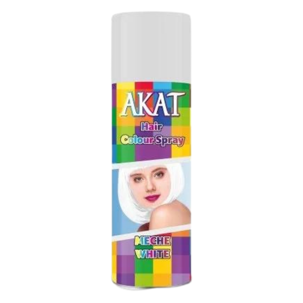 AKAT MECHE RENKLİ SAÇ SPREYİ BEYAZ 180 MLSAÇ ŞEKİLLENDİRİCİLERAKATAKT-59025