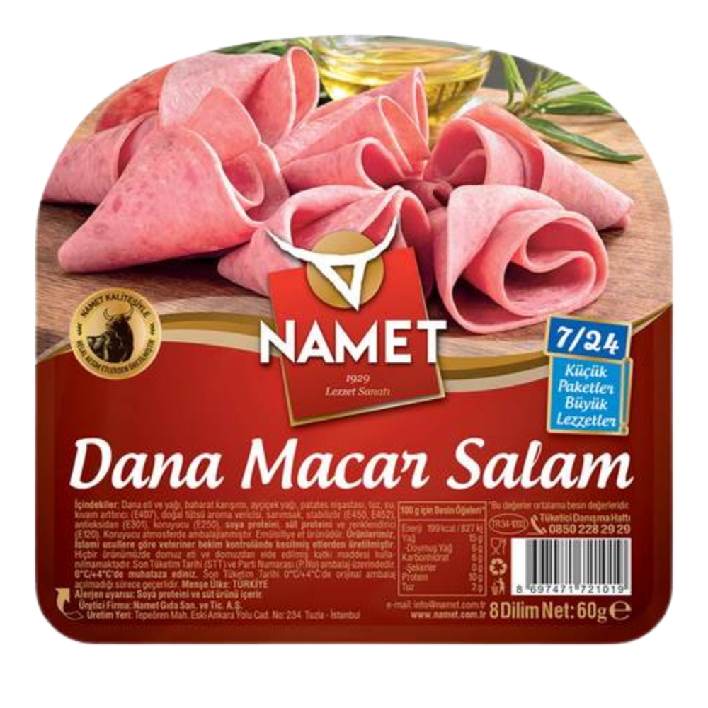 NAMET DANA MACAR SALAM 50 GRSALAM & SOSİSNAMETSTK-55