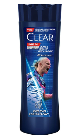CLEAR MEN ŞAMPUAN KEPEĞE KARŞI ETKİLİ LEGENDS HAALAND 350 MLŞAMPUANCLEAR64781035