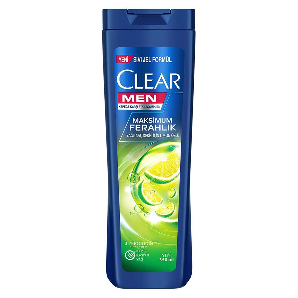 CLEAR MEN MAKSİMUM FERAHLIK 350 MLŞAMPUANCLEAR69681559