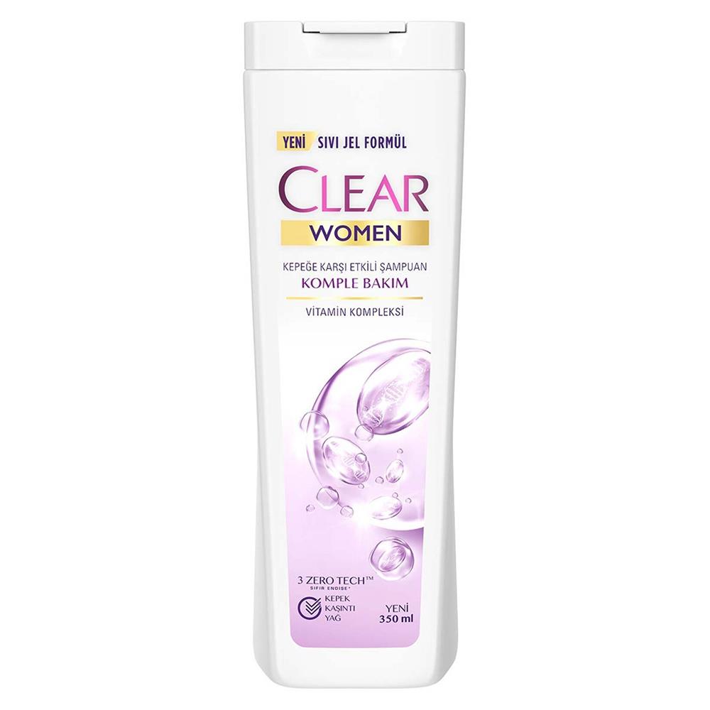 CLEAR WOMAN KEPEĞE KARŞI ETKİLİ KOMPLE BAKIM 350 MLŞAMPUANCLEAR69705343