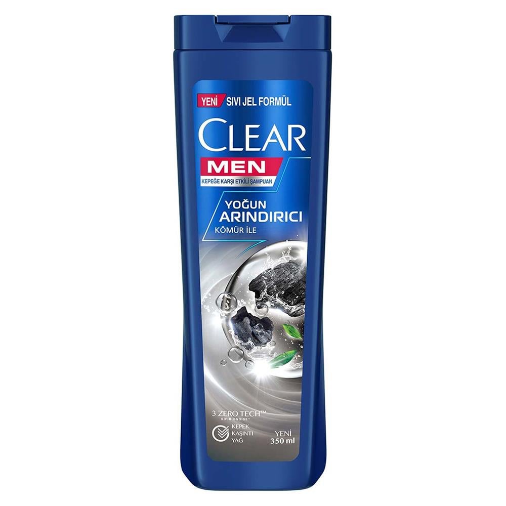 CLEAR MEN YOĞUN ARINDIRICI KÖMÜR İLE 350 MLŞAMPUANCLEAR69705357