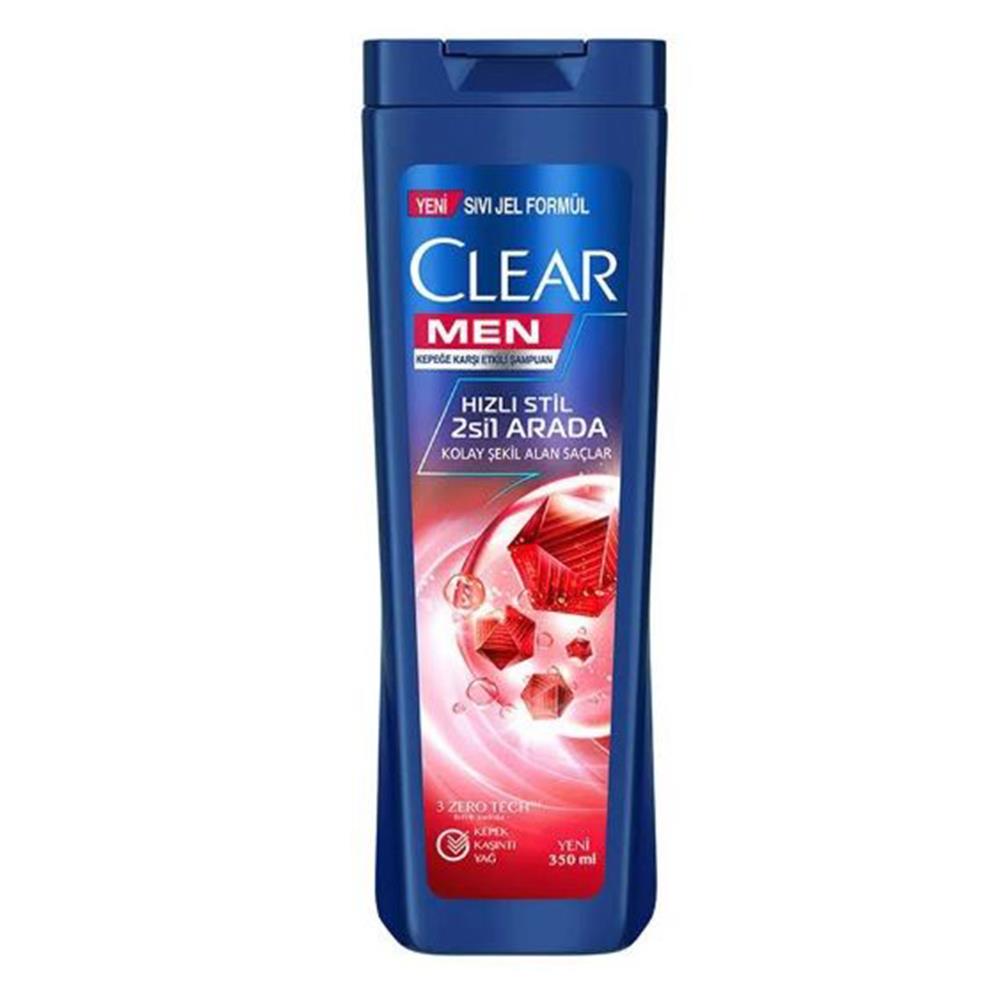 CLEAR MEN HIZLI STİL 2‘Sİ 1 ARADA 350 MLŞAMPUANCLEAR69705367