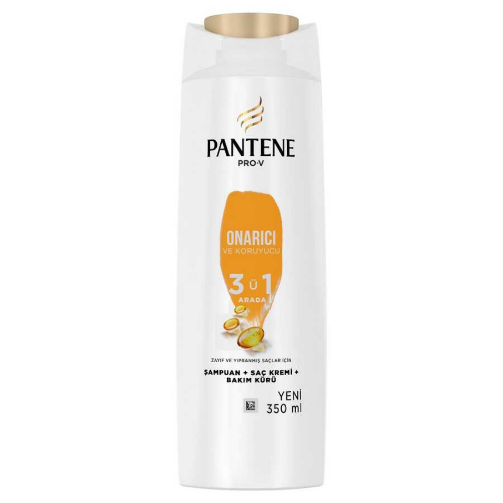 PANTENE ONARICI VE KORUYUCU ŞAMPUAN  3 Ü 1 ARADA 350 MLŞAMPUANPANTENE2301