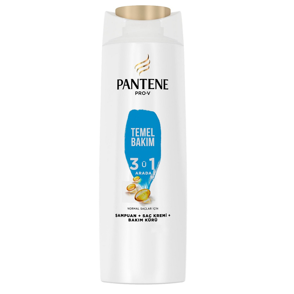 PANTENE TEMEL BAKIM ŞAMPUAN 3 Ü 1 ARADA 350 MLŞAMPUANPANTENE2308