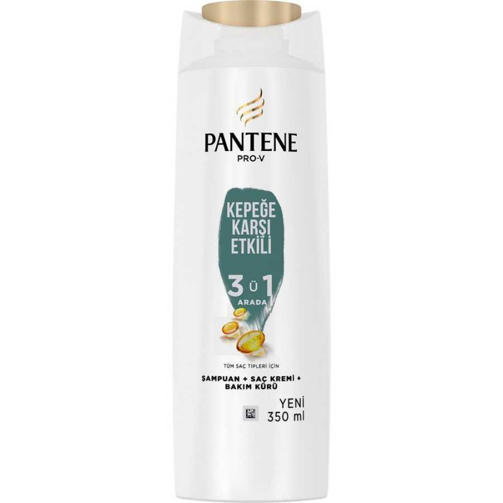 PANTENE KEPEĞE KARŞI ETKİLİ ŞAMPUAN 3 Ü 1 ARADA 350 MLŞAMPUANPANTENE2313