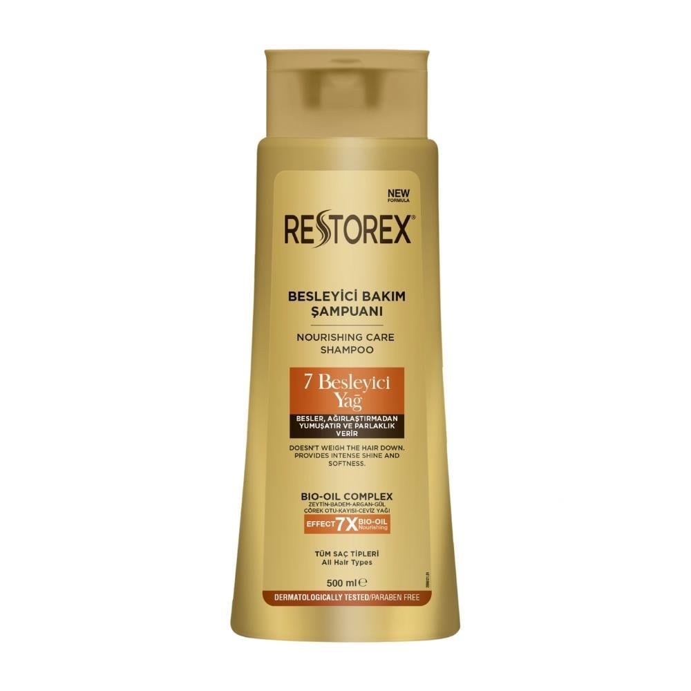 RESTOREX BESLEYİCİ BAKIM ŞAMPUANI 500 MLŞAMPUANRESTOREX5018