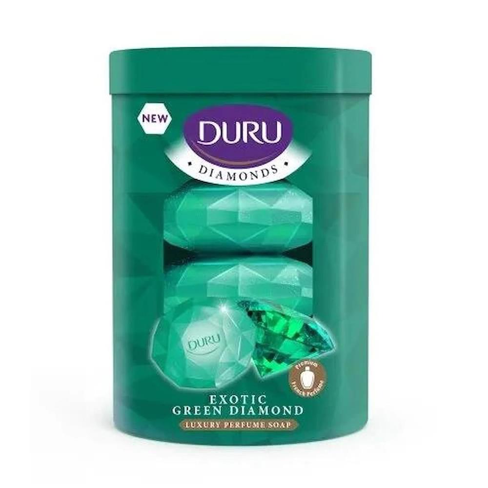 DURU DİAMONDS GREEN PVC 4‘LÜ 4*90SIVI SABUNDURU514106M