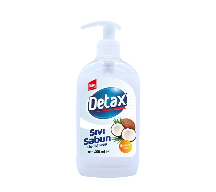 GÜLEÇ DETAX SIVI EL SABUNU  H.CEVİZ 400 MLSIVI SABUNGÜLEÇ152.001.0043