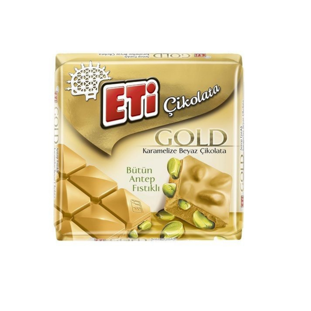 ETİ GOLD KARAMELİZE BEYAZ ÇİKOLATA 60 GR.SÜTLÜ ÇİKOLATAETİ1016300