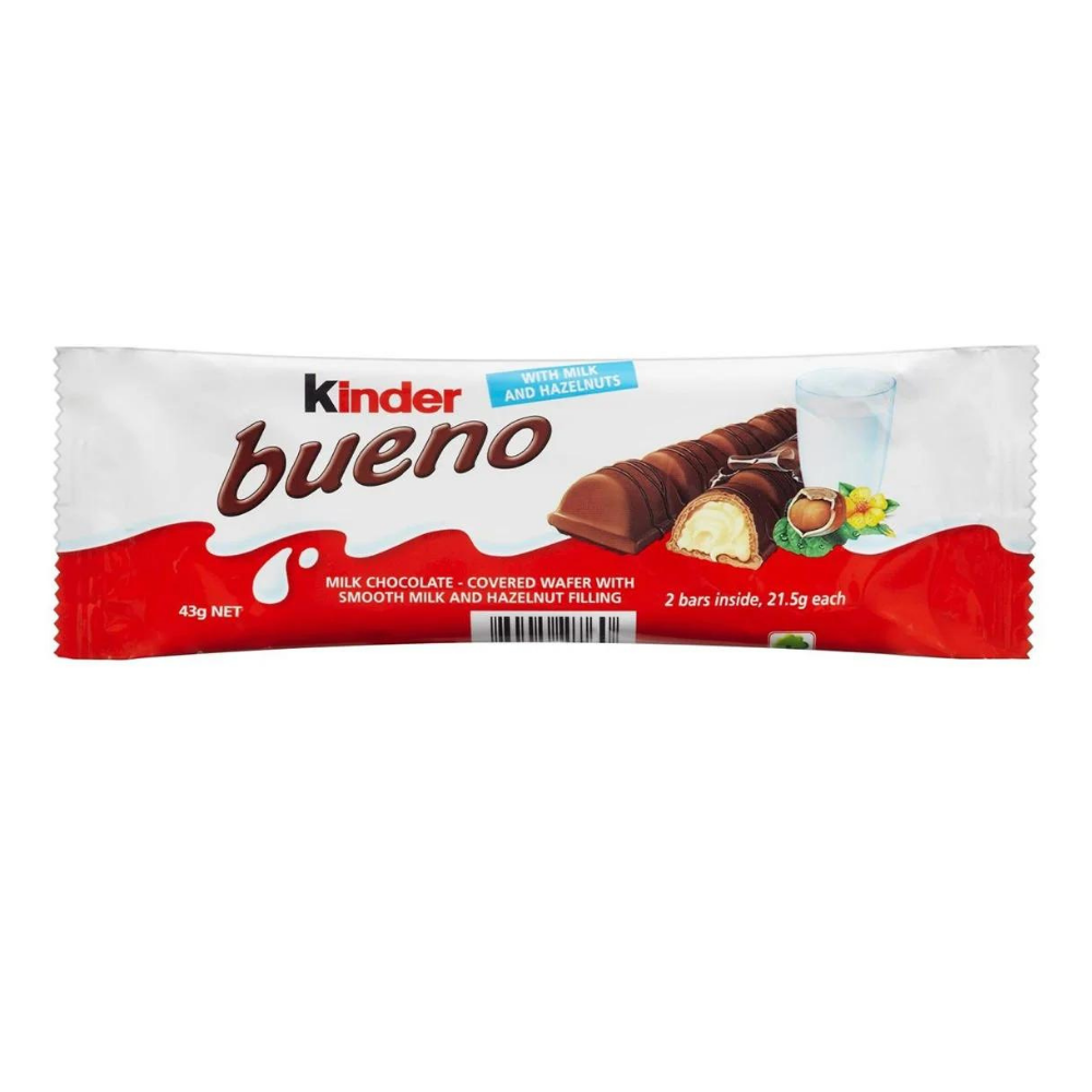 KINDER BUENO  39 GR (*2)SÜTLÜ ÇİKOLATAKİNDER31000058