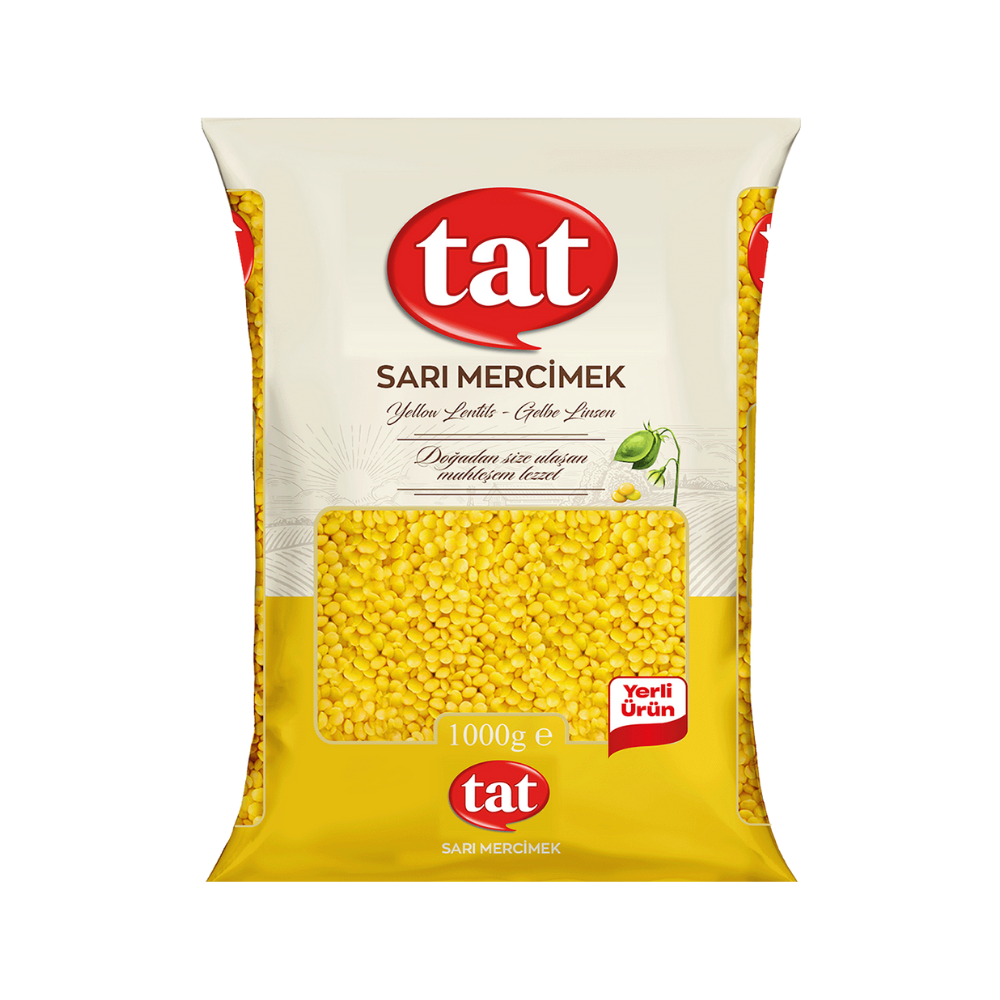 TAT SARI MERCİMEK 5 KGTEMEL GIDATAT9750