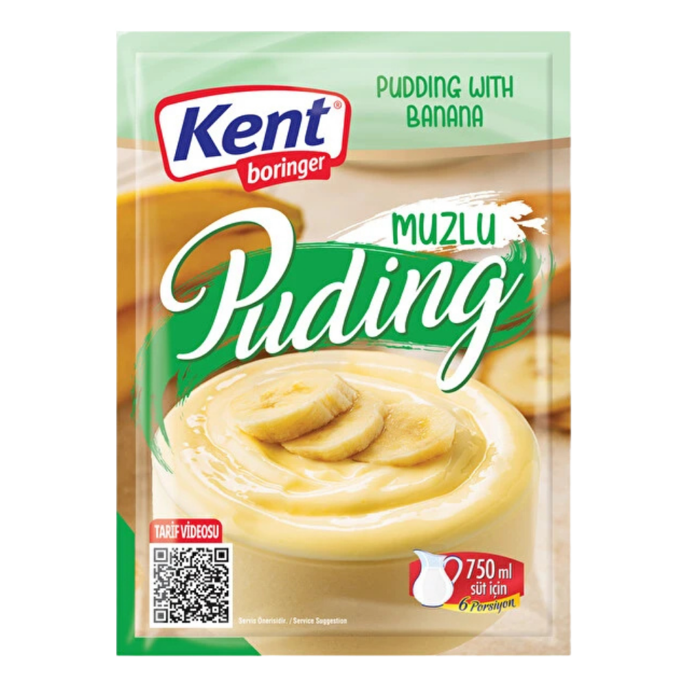 KENT BORİNGER PUDİNG MUZLU 125 GRTOZ TATLILARBORİNGERMYT00068