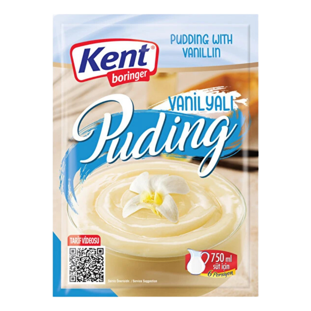KENT BORİNGER PUDİNG VANİLYALI 125 GRTOZ TATLILARBORİNGERMYT00069