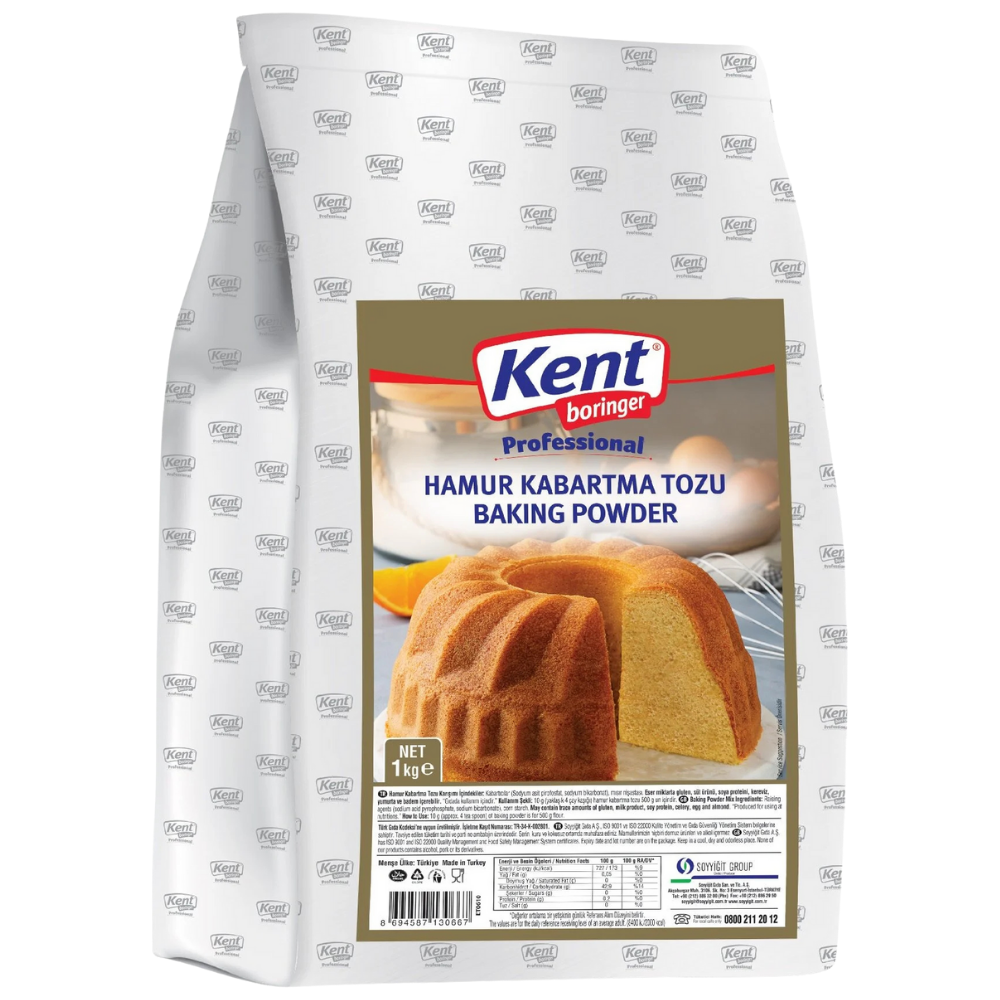KENT BORİNGER HAMUR KABARTMA TOZU 1 KGTOZ TATLILARBORİNGERMYT01078