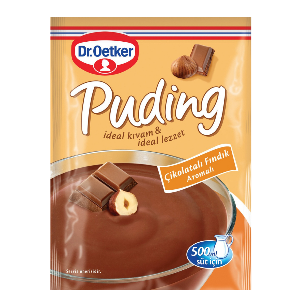 DR.OETKER PUDİNG ÇİKOLATALI FINDIKLI 102 GRTOZ TATLILARDR.OETKER105829