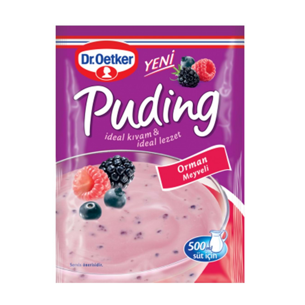 DR.OETKER PUDİNG ORMAN MEYVELİ 80 GRTOZ TATLILARDR.OETKER105850