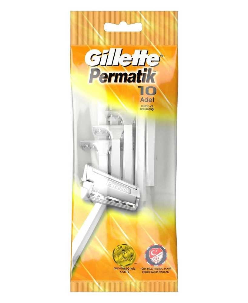 GİLLETTE PERMATİK 10'LUTRAŞ BIÇAĞIGİLLETTE9432