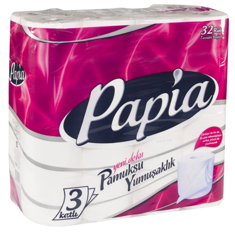 PAPİA TUVALET KAĞIDI  32‘LİTUVALET KAĞIDIMarkasız2643