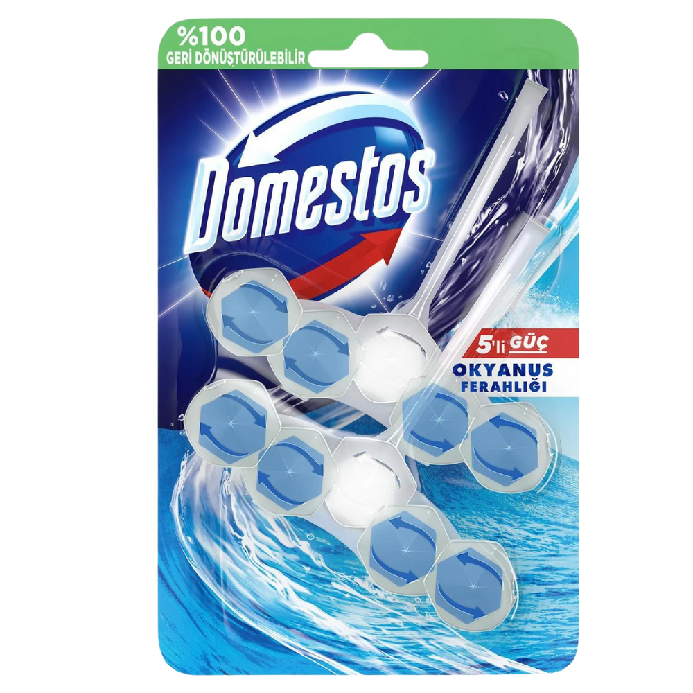 DOMESTOS WC BLOK OKYANUS FERAHLIĞI 2'LİTUVALET TEMİZLEMEMarkasız69568550