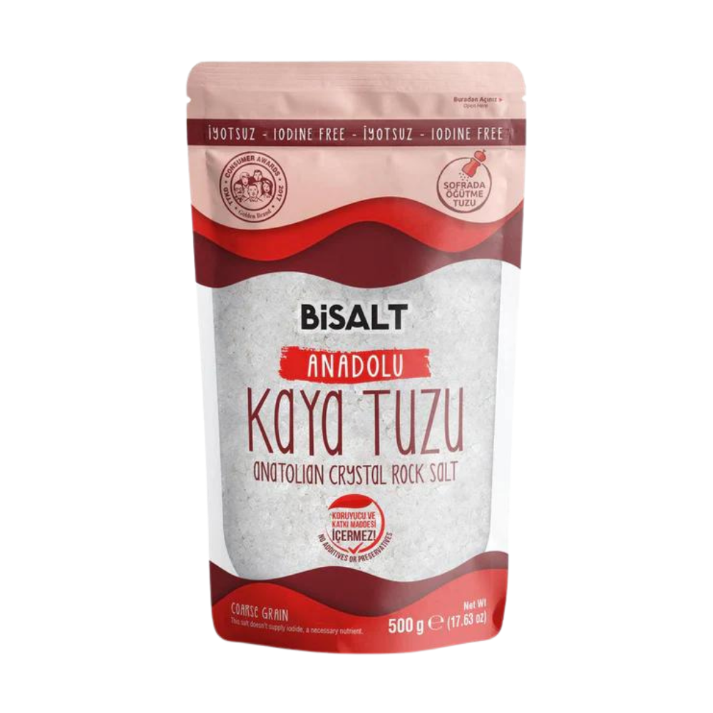 BİSALT ANADOLU KRİSTAL KAYA TUZU 500 GRTUZBİSALTBIS.AND.0005