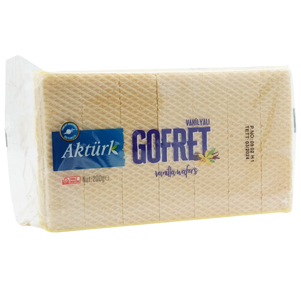 AKTÜRK VANİLYALI GOFRET 200 GRWAFER GOFRETMarkasızG200