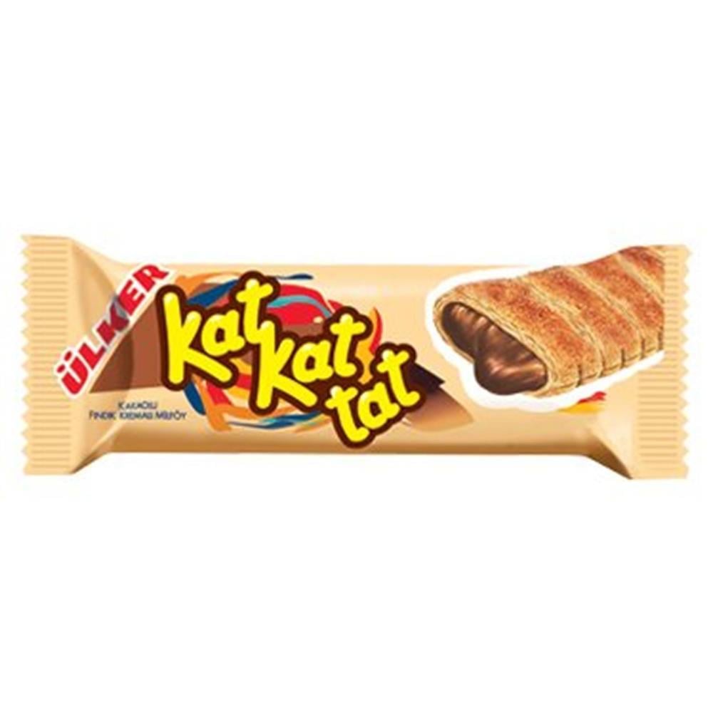 ÜLKER KAT KAT TAT FINDIKLI 25GRWAFER GOFRETÜLKER0069507