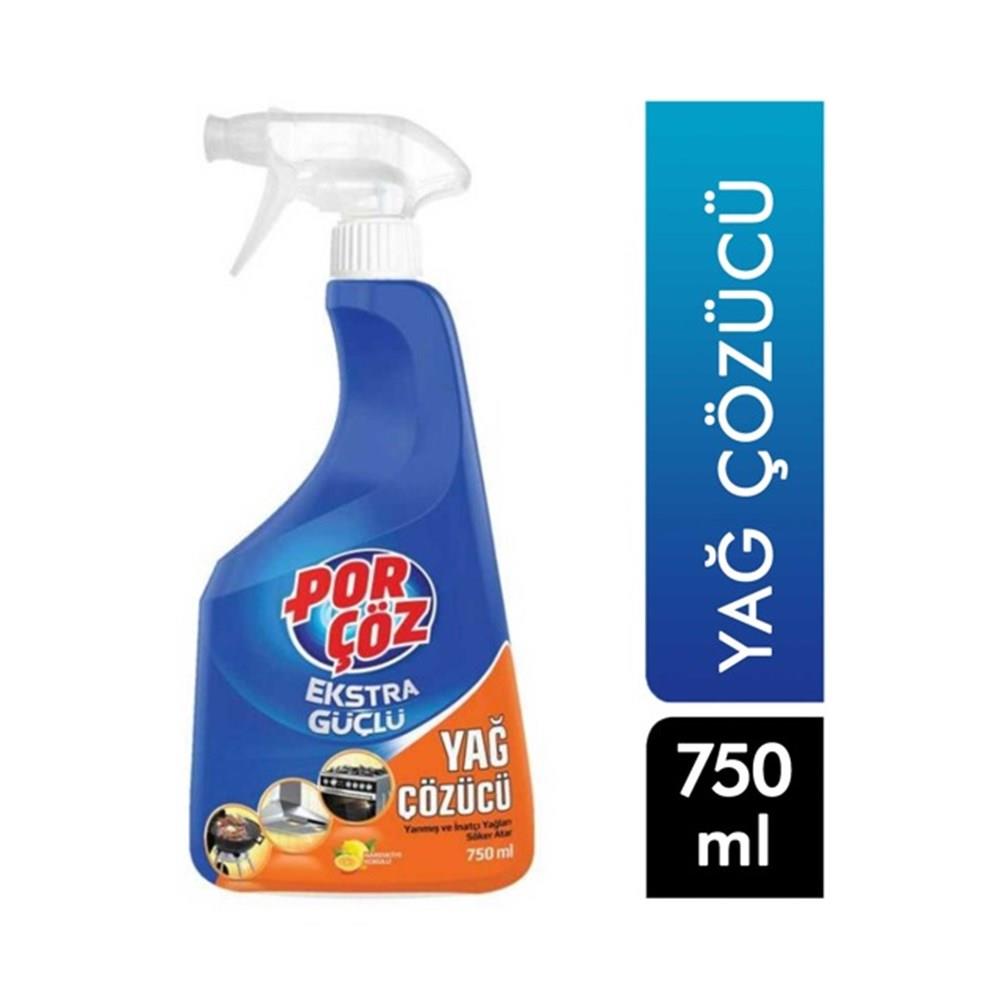 PORÇÖZ YAĞ ÇÖZÜCÜ 750 MLYAĞ ÇÖZÜCÜLERPORÇÖZ100157