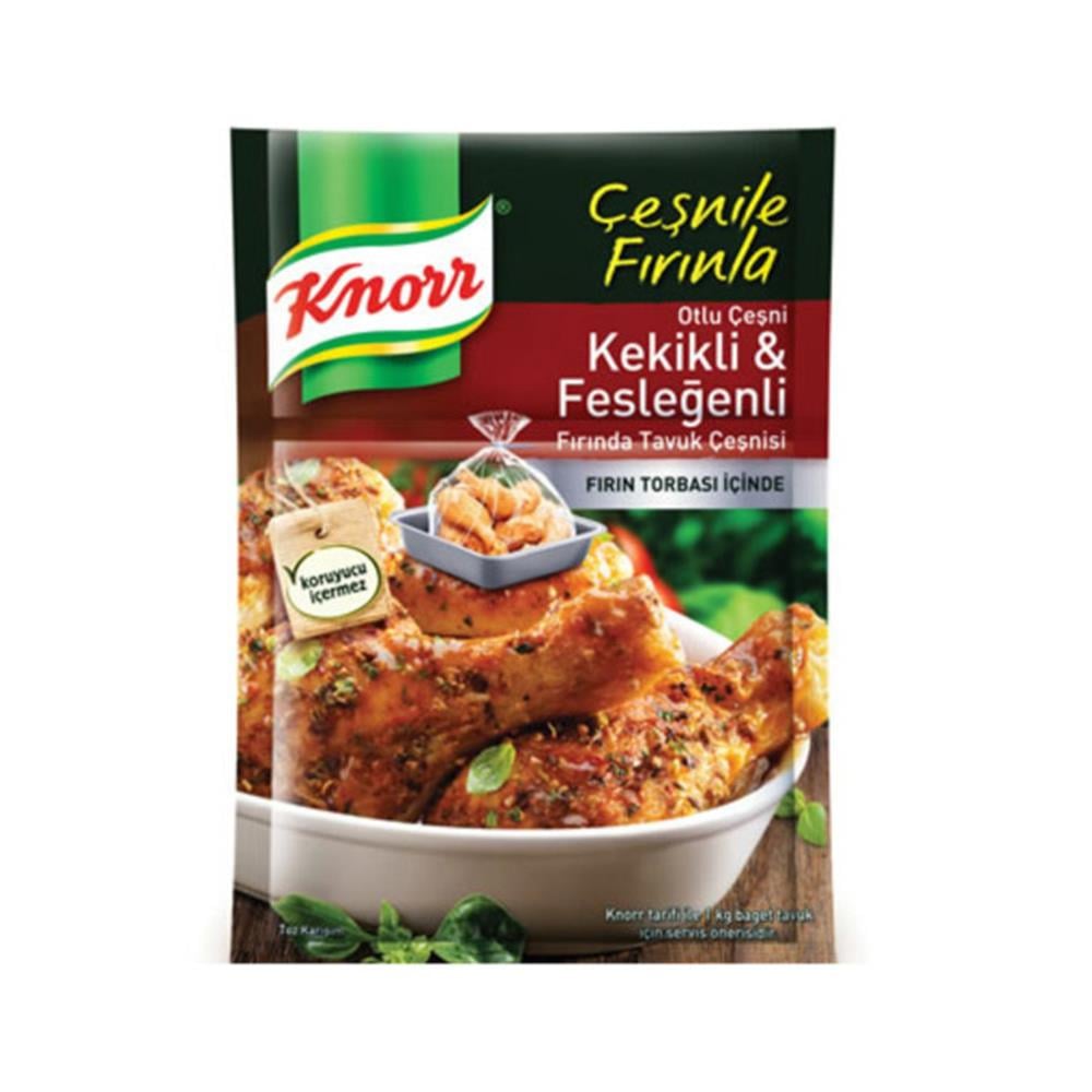 KNORR TAVUK KEK FESLEĞENLİ SUSAMLI ÇEŞNİ 29 GRYEMEK HARÇLARIKNORR68422095