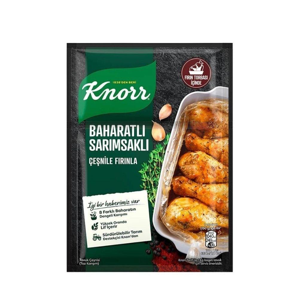 KNORR TAVUK BAHARATLI SARIMSAKLI ÇEŞNİ 34 GRYEMEK HARÇLARIKNORR68422099