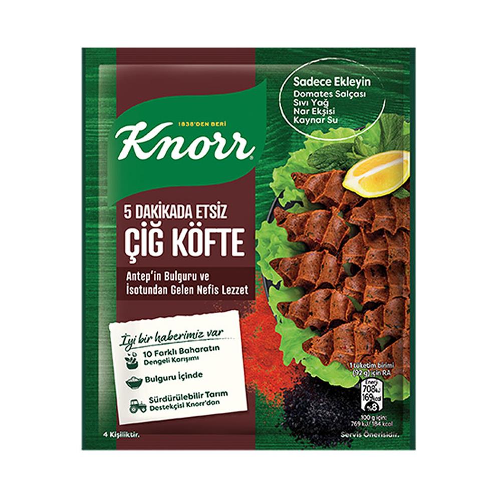 KNORR ÇİĞ KÖFTE HARCI 120 GRYEMEK HARÇLARIKNORR68436161