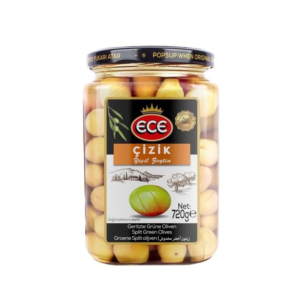 ECE YEŞİL ZEYTİN ÇİZİKLİ 720 GRYEŞİL ZEYTİNECE4941